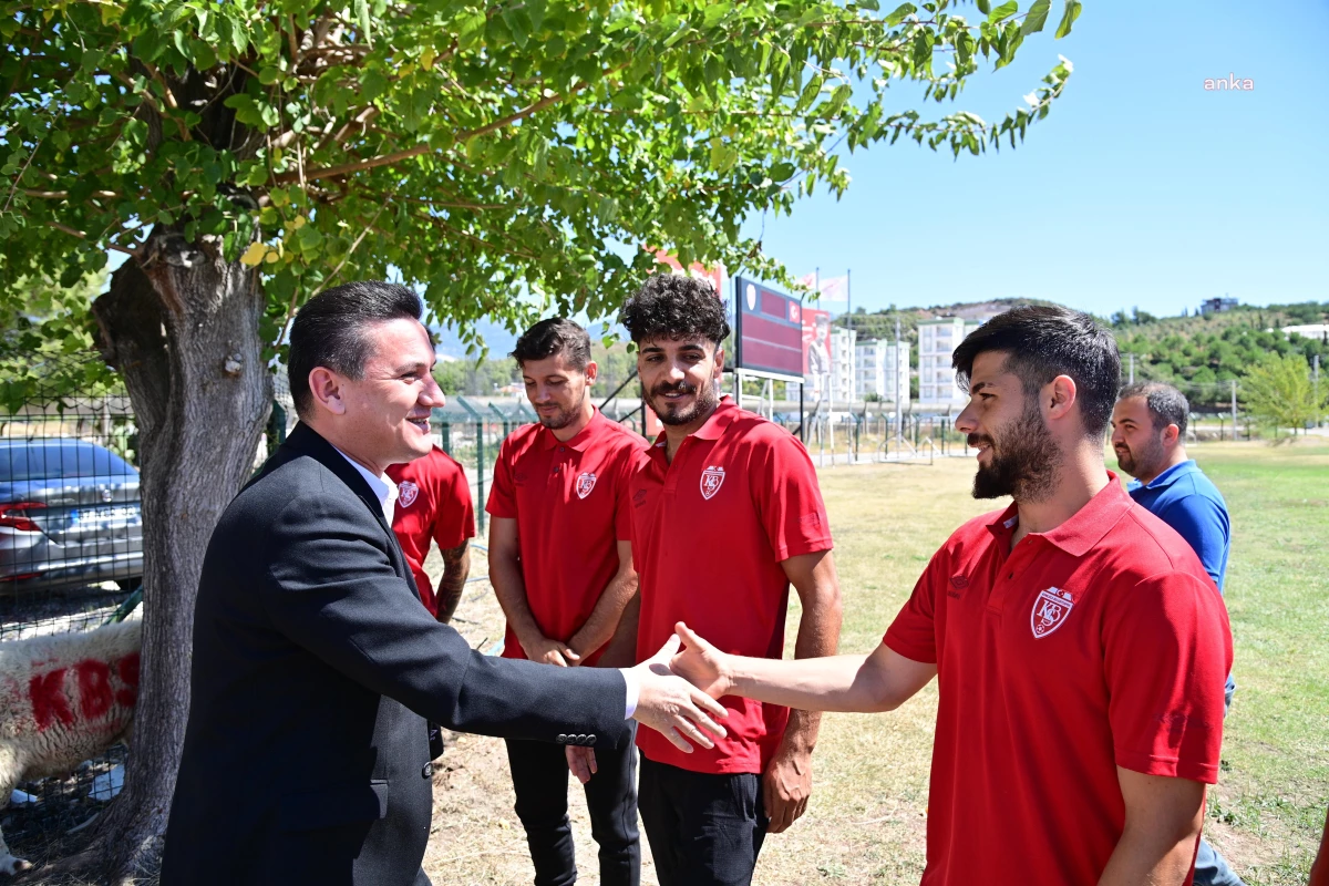 Kumluca Belediyespor, Ziraat Türkiye Kupası maçı öncesi moral buldu