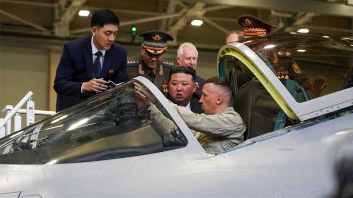 Kuzey Kore Lideri Kim Jong-un, Rusya\'da uçak fabrikasını ziyaret etti