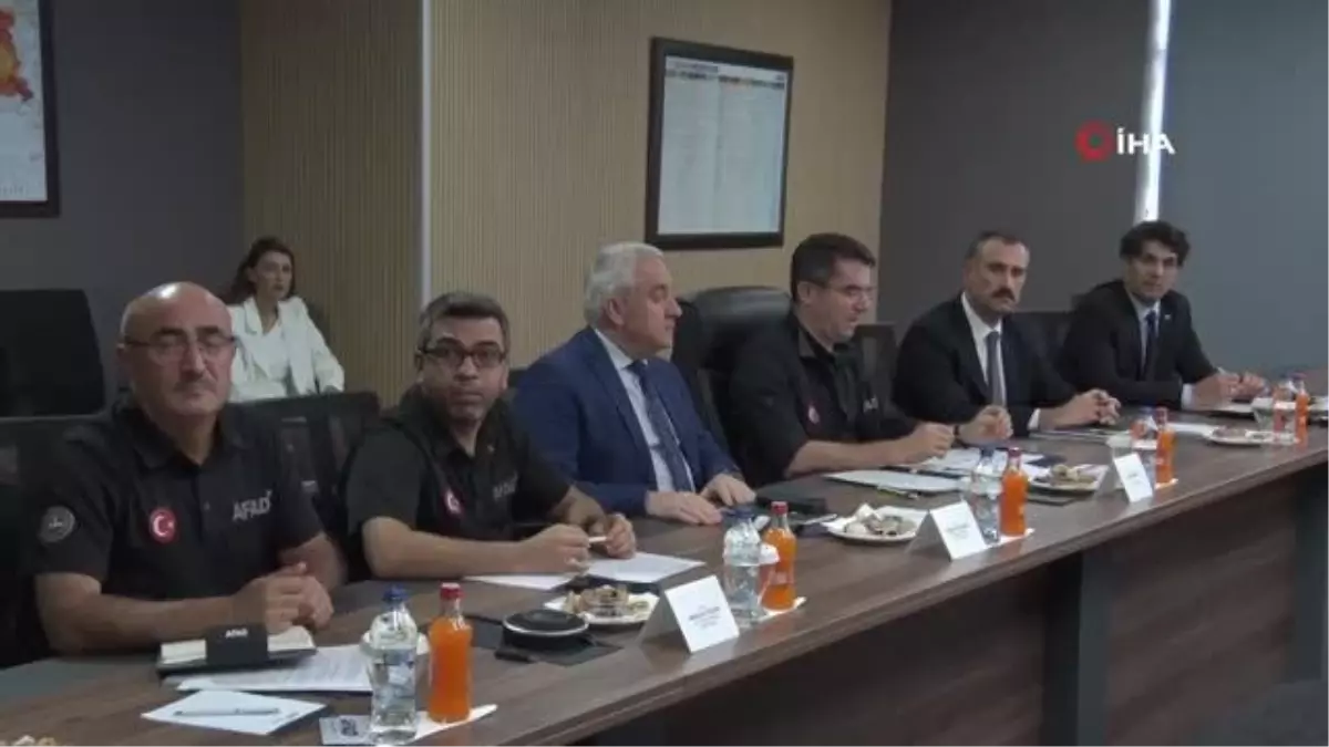 Libya\'da yaşanan sel felaketinin ardından üst düzey heyet AFAD\'a ziyarette bulundu