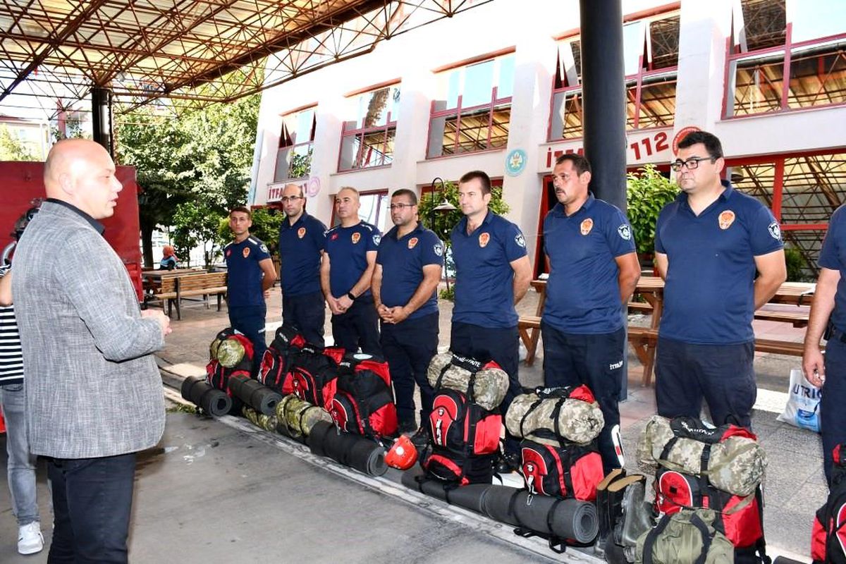 Manisa İtfaiye Ekipleri Libya\'da Sel Felaketine Yardım Edecek