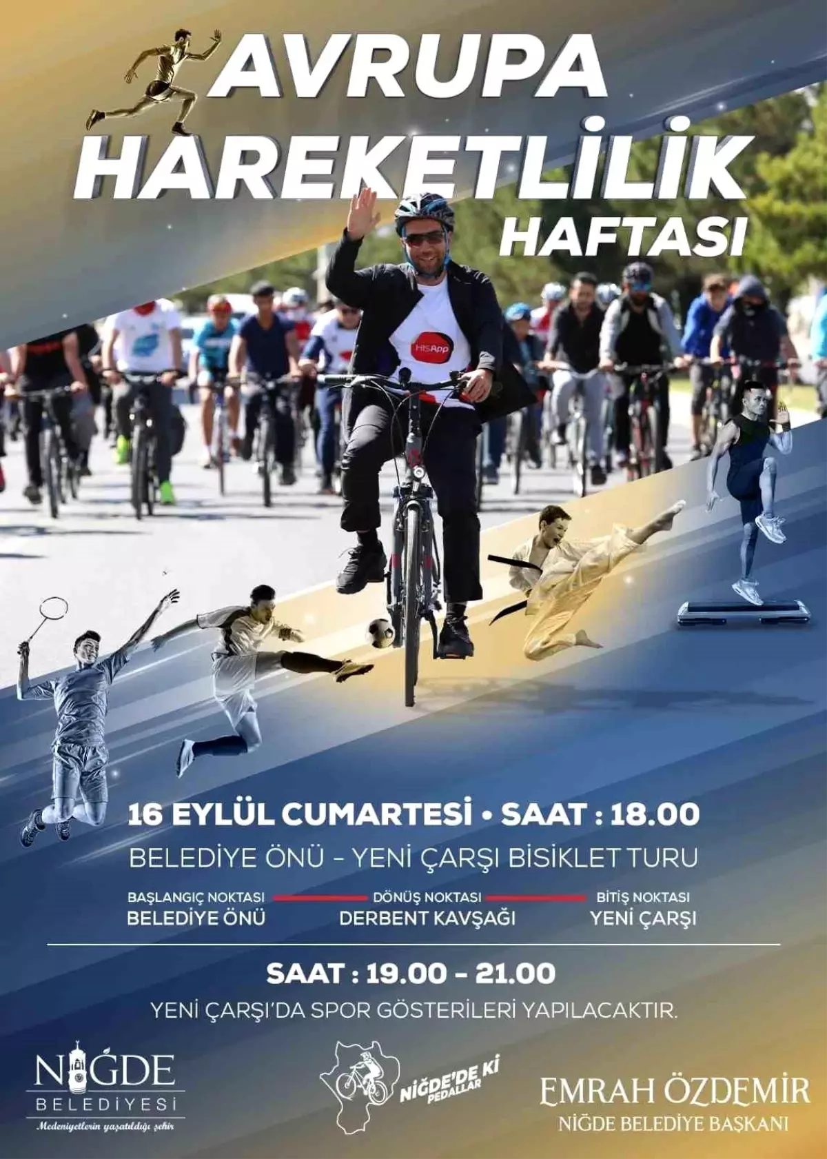 Niğde Belediyesi Avrupa Hareketlilik Haftası\'nda Etkinlikler Düzenleyecek