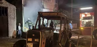 Tekirdağ'da Saman Deposunda Yangın: 4 Yaralı