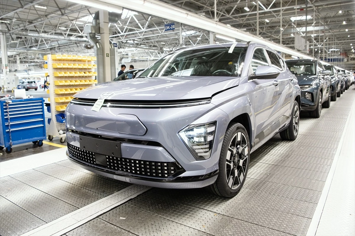 Hyundai, Çekya\'da Kona Elektrik Üretimine Başladı