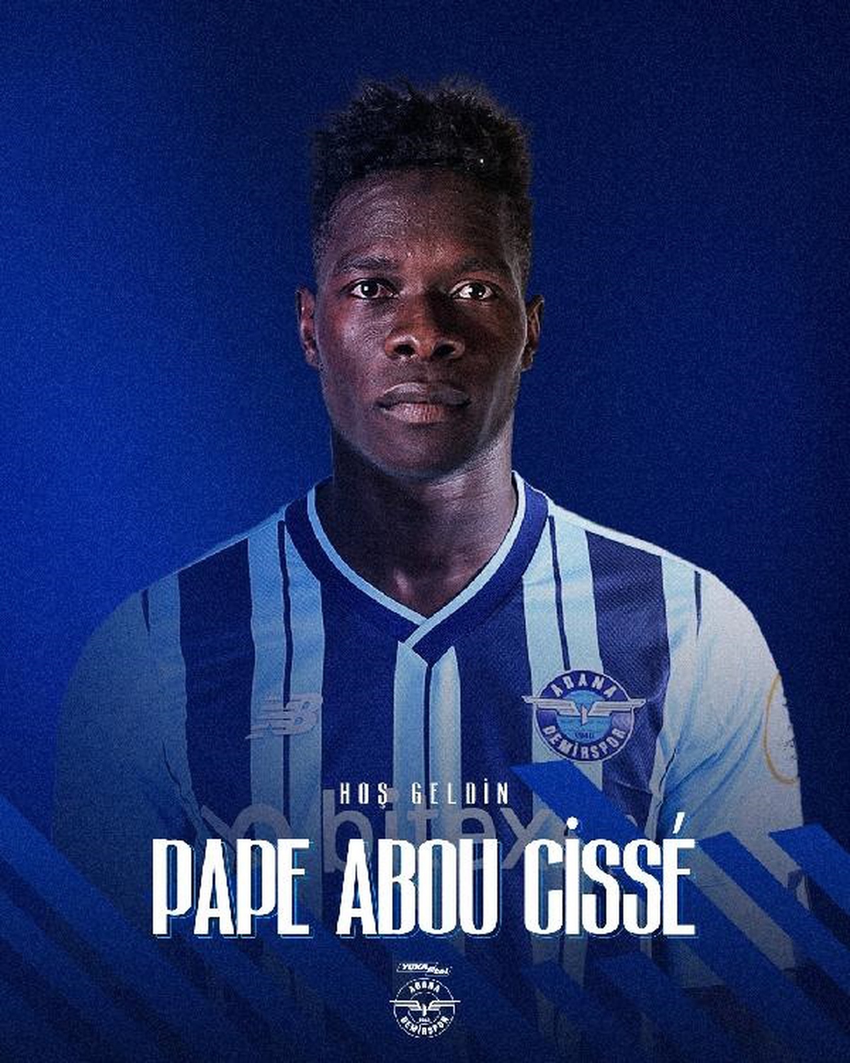 Adana Demirspor, Pape Abou Cisse ile 3 yıllık sözleşme imzaladı
