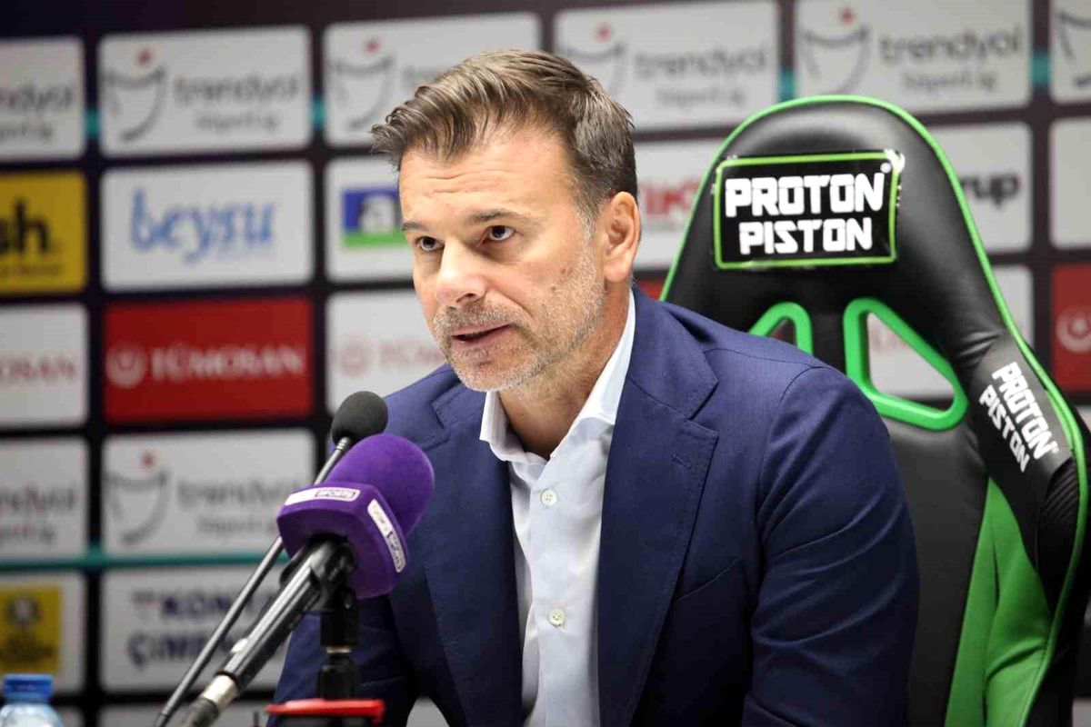 Konyaspor Teknik Direktörü Stanojevic: Son 5 dakikada konsantrasyonumuzu kaybettik