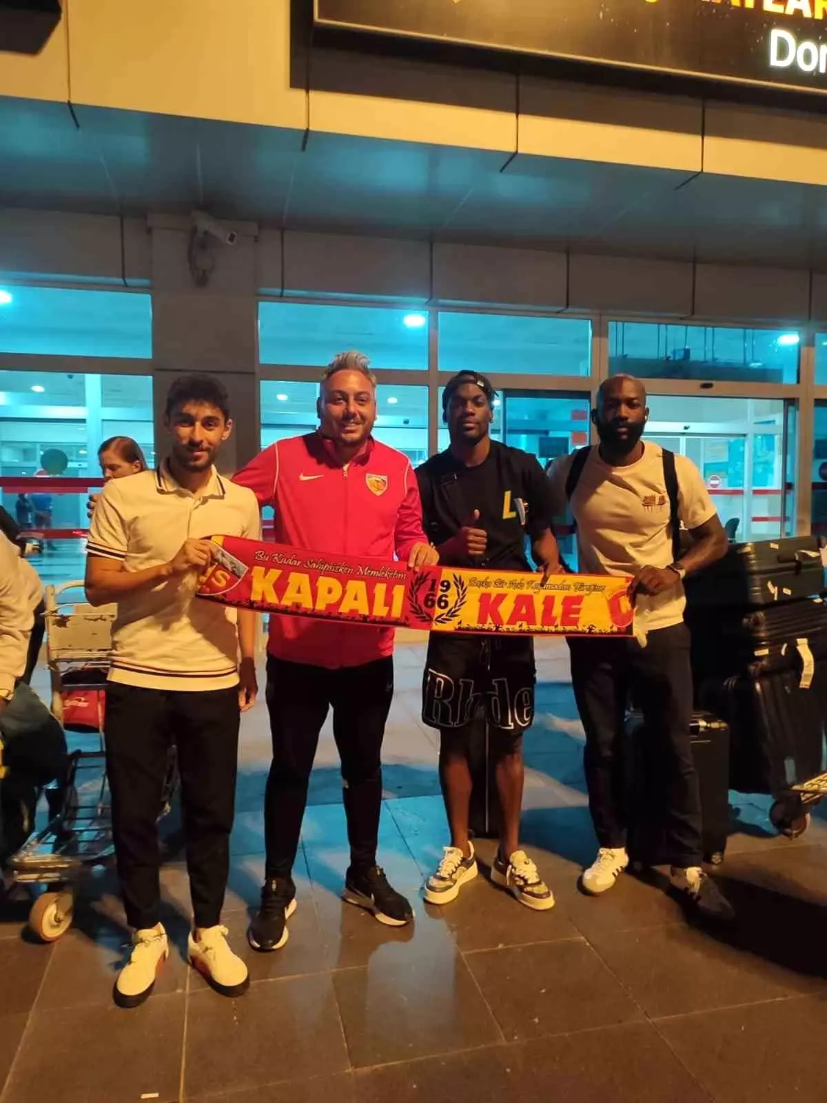 Kayserispor, 3 yeni transferiyle güçlendi