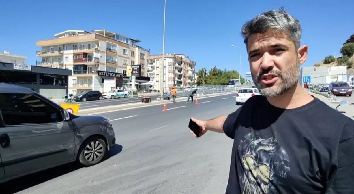 Kuşadası\'nda Kaza Sonrası Tamamlanmayan Korkuluklara Tepki