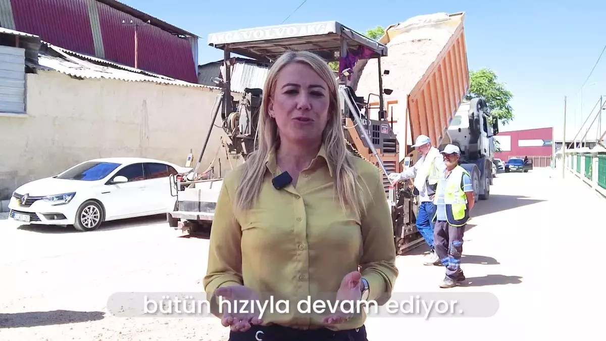 Merkezefendi Belediyesi, Sümer Mahallesi\'ndeki Üstyapı Çalışmalarını Sürdürüyor