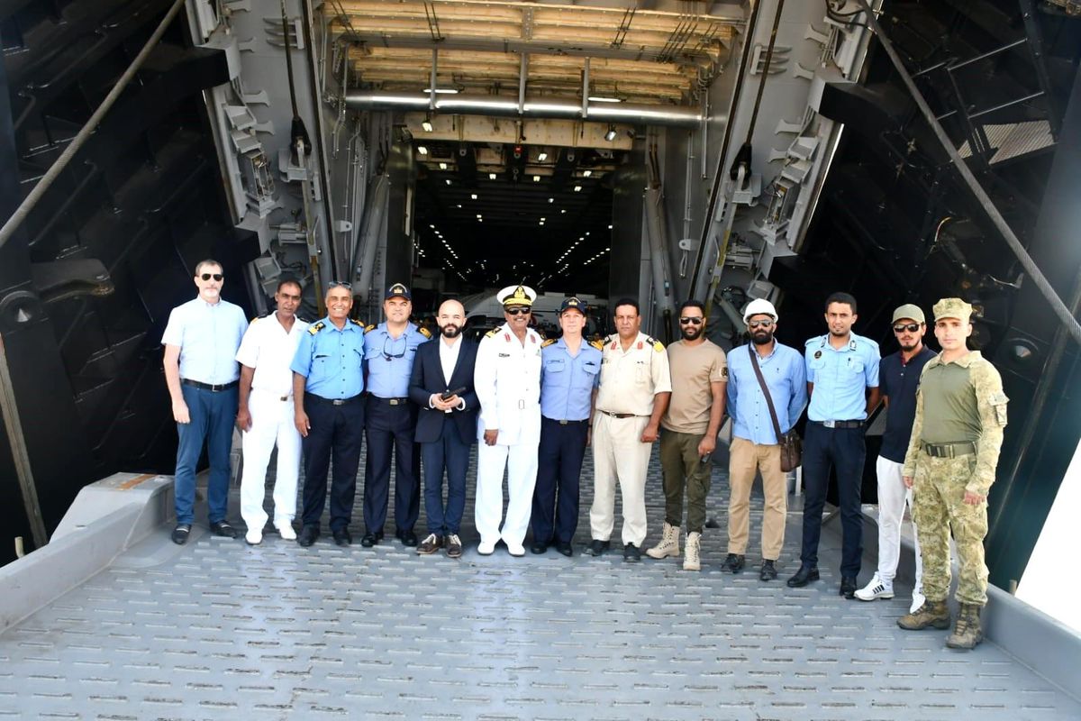 Milli Savunma Bakanlığı, Libya\'ya yardım malzemelerini teslim etti