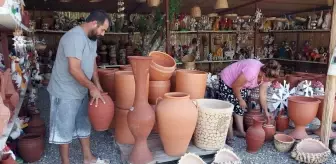 Muğla'da Hediyelik Eşya İşyerinden Vazo Çalındı
