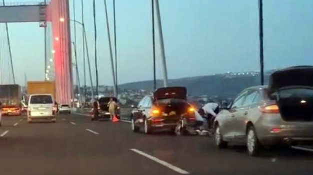 Osmangazi Köprüsü'nde 10 otomobilin lastiği aynı anda nasıl patladı? İşin gizemi çözüldü
