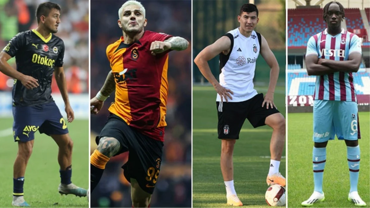 Süper Lig\'de transfer dönemi sona erdi! İşte en yüksek bonservis ödenen 10 futbolcu