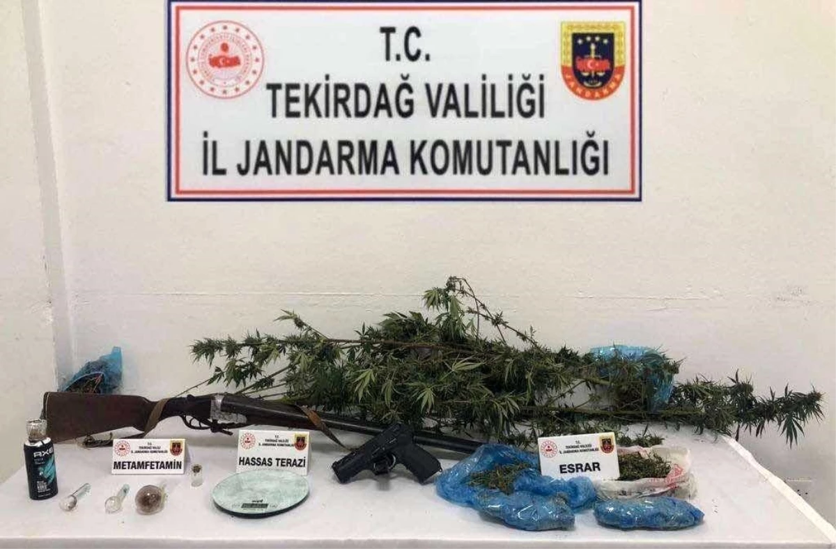 Tekirdağ\'da Jandarma Operasyonu: Uyuşturucu Madde Ele Geçirildi