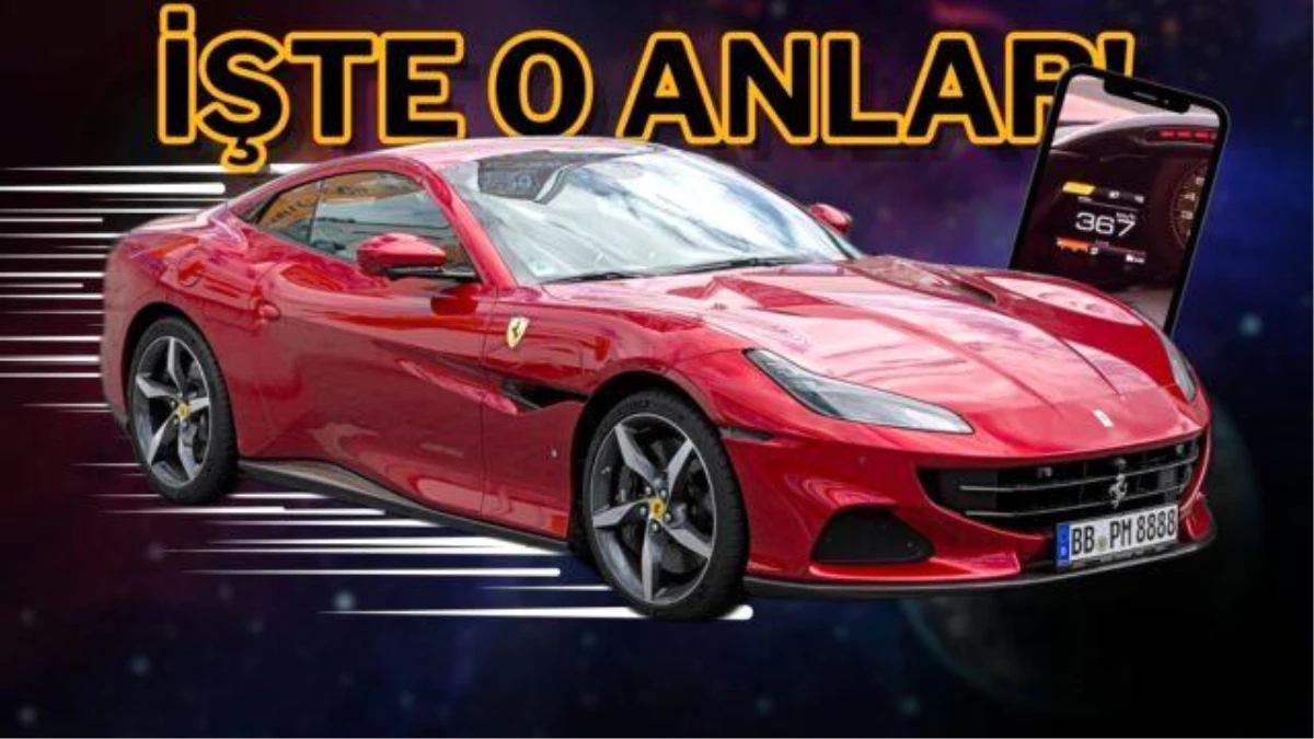 Ferrari Portofino M ile 370 km/s Hız Denemesi