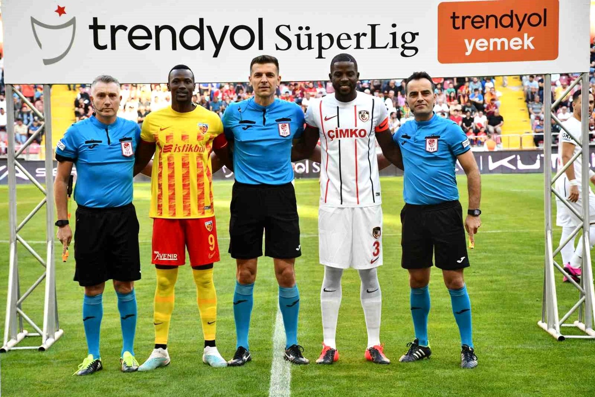 Trendyol Süper Lig: Kayserispor: 1 Gaziantep FK: 0 (Maç devam ediyor)