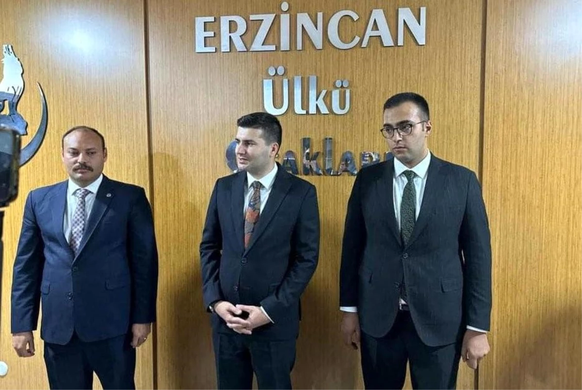 Ülkü Ocakları Erzincan İl Başkanlığına Avukat Burak Serhat İşbar Atandı