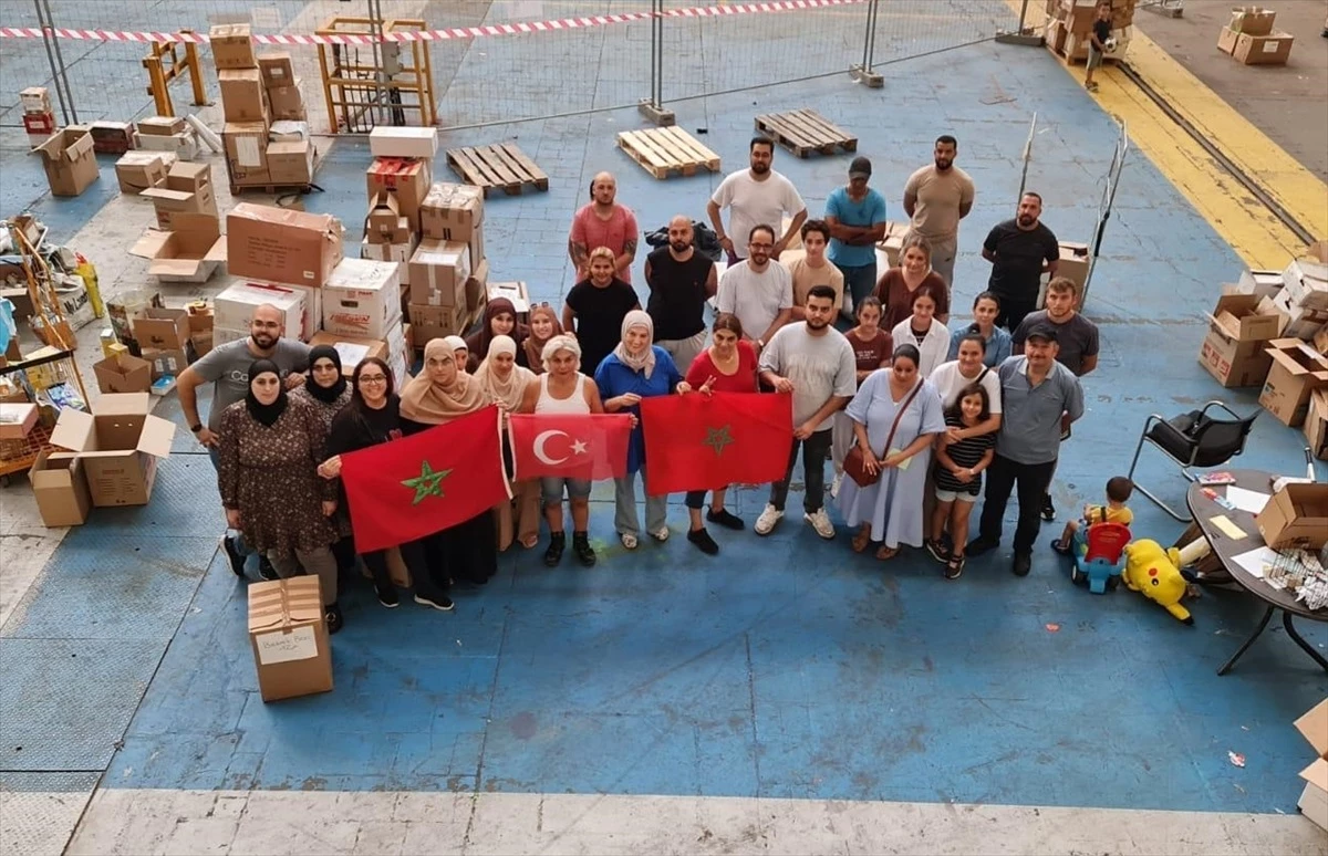 Almanya\'da yaşayan Türkler, Fas\'ta meydana gelen depremden etkilenenlere yardım eli uzatıyor