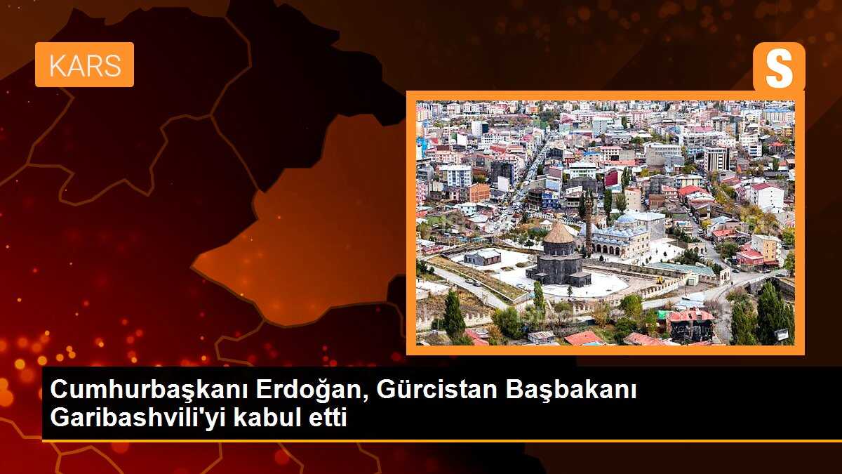 Cumhurbaşkanı Erdoğan, Gürcistan Başbakanı Garibashvili\'yi kabul etti