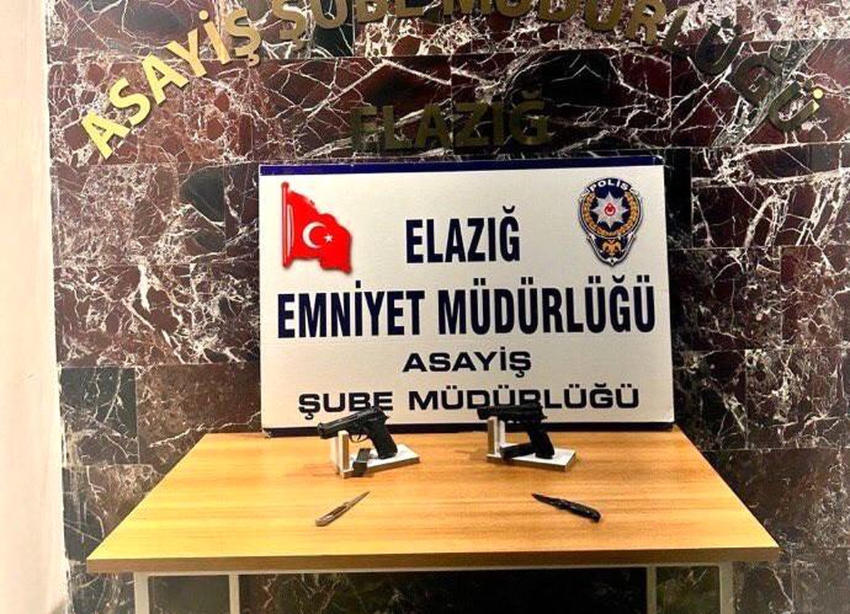 Elazığ\'da Şok Asayiş Uygulaması: 4 Aranan Şahıs Yakalandı