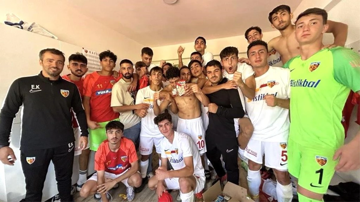 Kayserispor U19, evinde Gaziantep FK\'yı 1-0 yendi