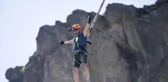 Güdül'de İnönü Mağaraları'nda adrenalin dolu etkinlik