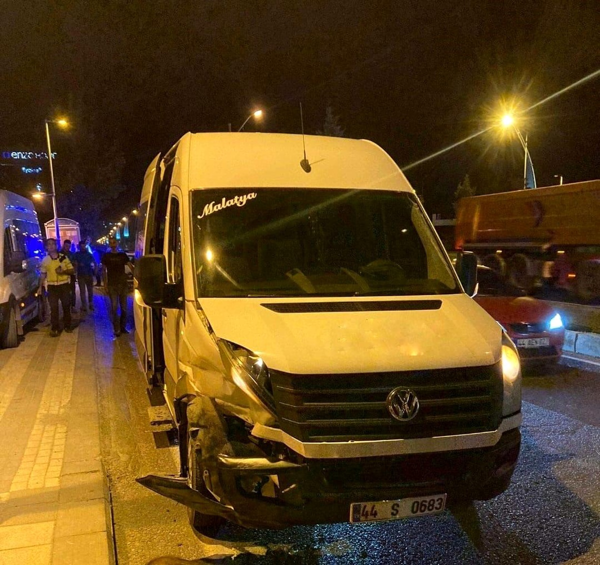 Malatya\'da trafik kazasında 2 kişi yaralandı