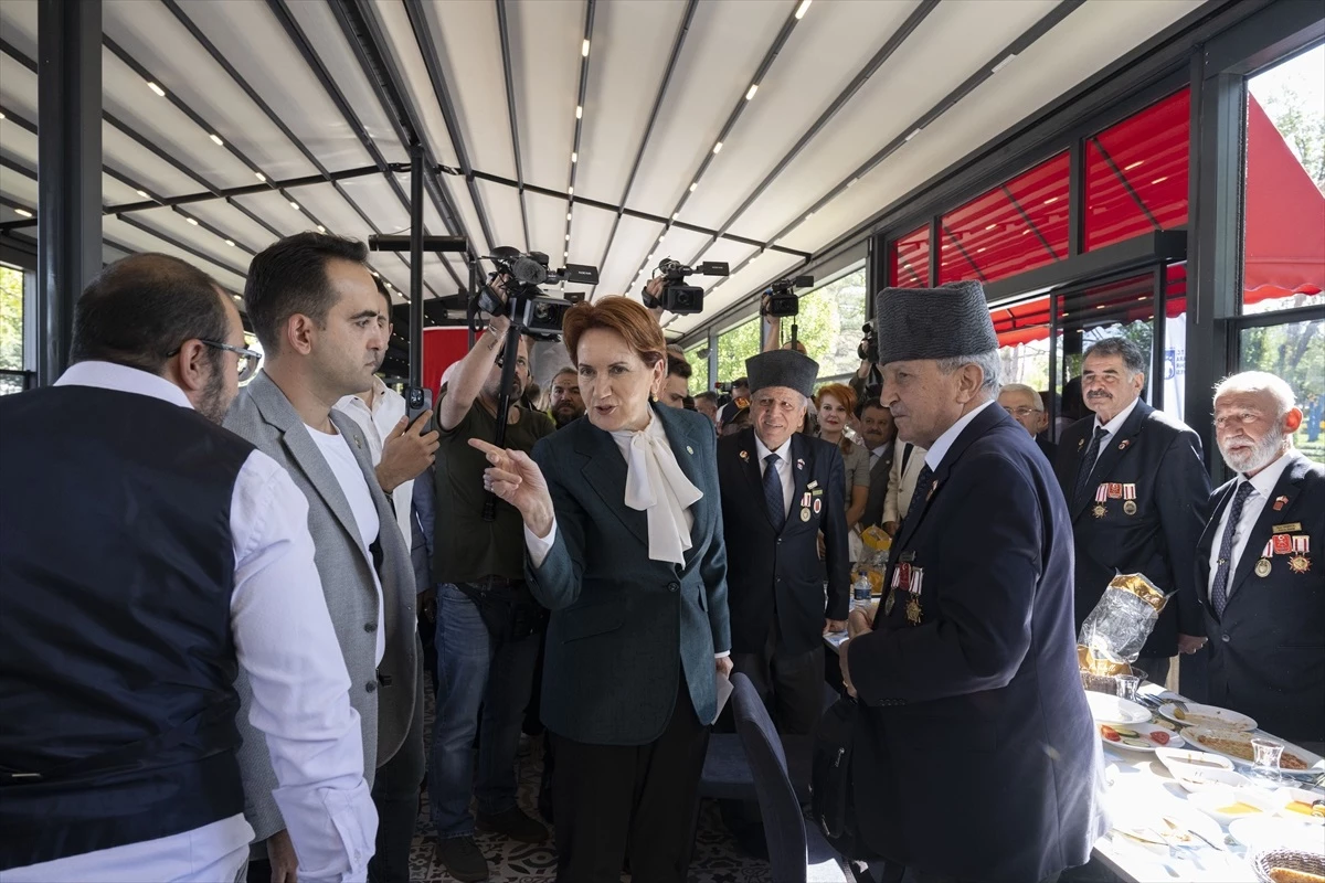 İYİ Parti Genel Başkanı Meral Akşener, gazilerle bir araya geldi Açıklaması