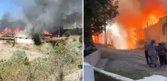 Kastamonu'da köyde yangın çıktı: 8 ev ve 3 samanlık kül oldu