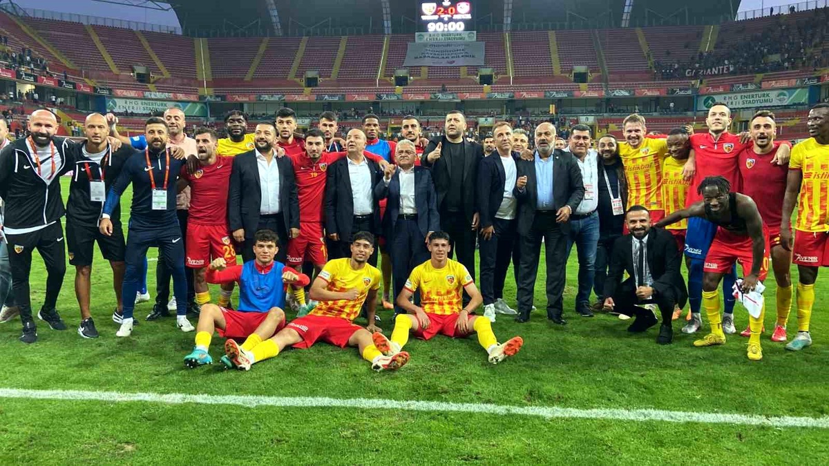 Kayserispor, Gaziantep FK\'yı 2-0 mağlup ederek ikinci galibiyetini aldı