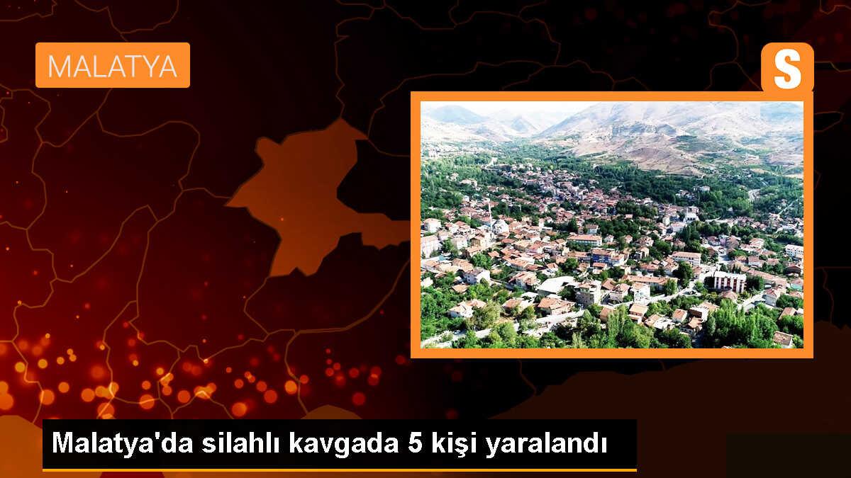Malatya\'da silahlı kavga: 5 yaralı