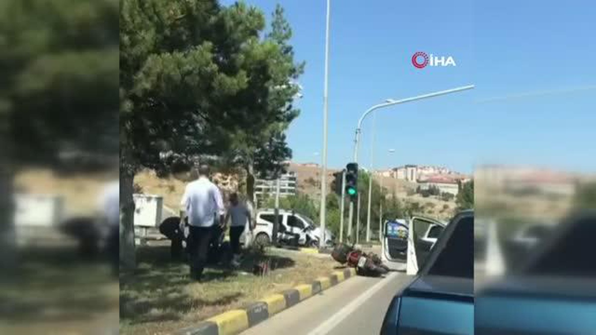 Karabük\'te motosiklet sürücüleri arasında kavga çıktı