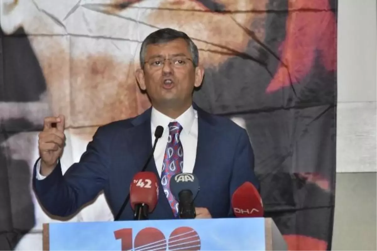 Özgür Özel: CHP'nin üyelerinin kalbinde yer alıyoruz