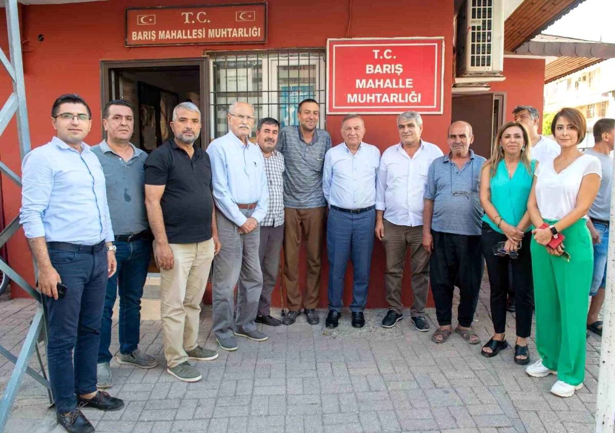 Seyhan Belediye Başkanı Akif Kemal Akay, Muhtarlarla Birlikte Çalışmalarını Sürdürüyor