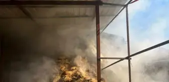 Uşak'ta Metruk Ev ve Depo Yangını