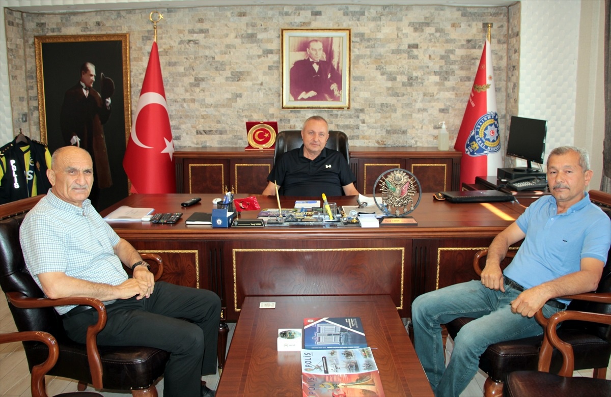 Beypazarı Emniyet Müdürü Yusuf Aydın\'a ziyaretler sürüyor
