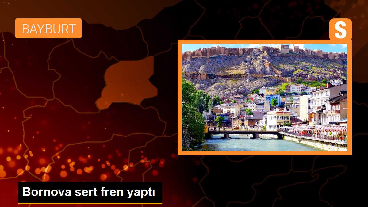 Bornova sert fren yaptı