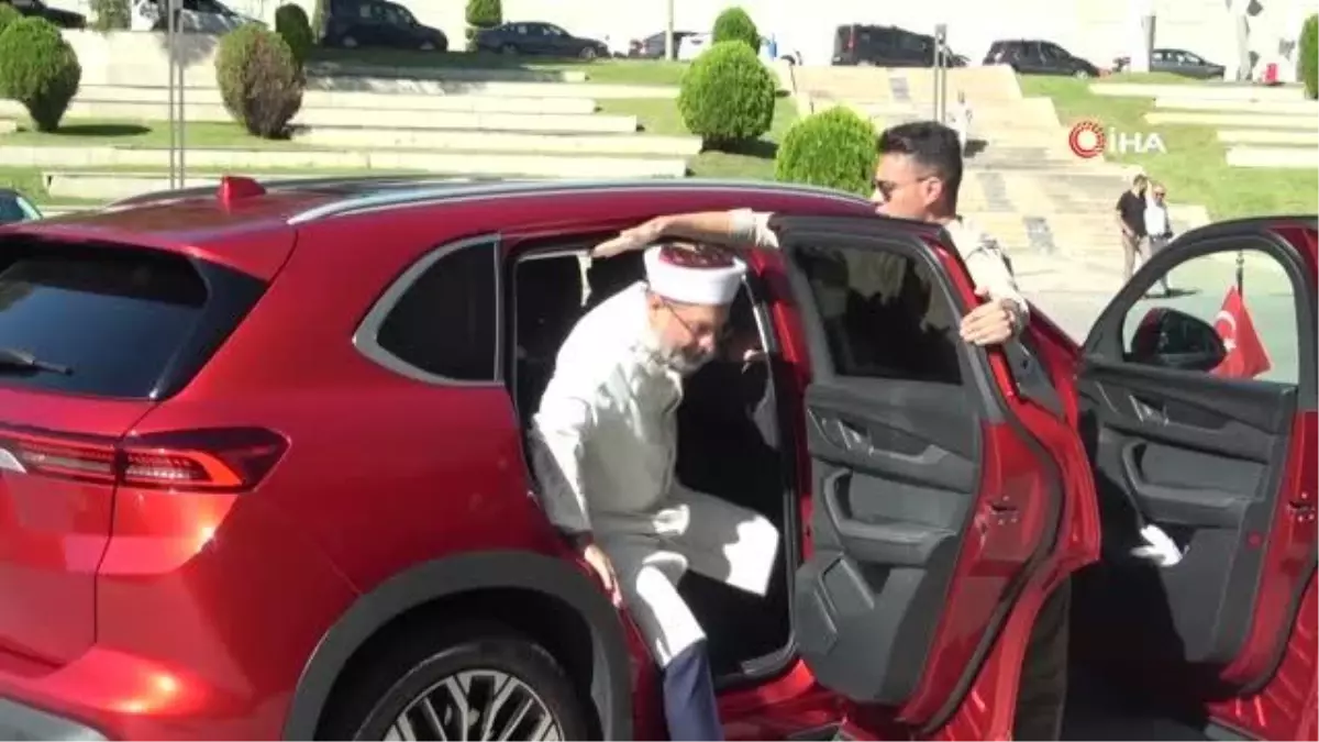 Diyanet İşleri Başkanı Erbaş, 2023-2024 Eğitim Öğretim Yılı Kur\'an Kursları Açılışı\'nda konuştu Açıklaması