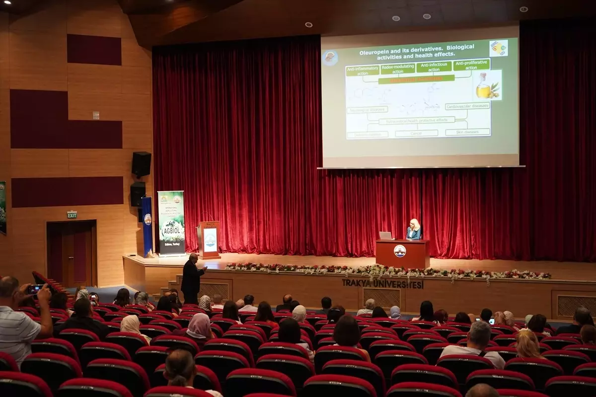 Trakya Üniversitesi\'nde 5. Uluslararası Tarım, Yaşam Bilimleri ve Biyoloji Kongresi Başladı