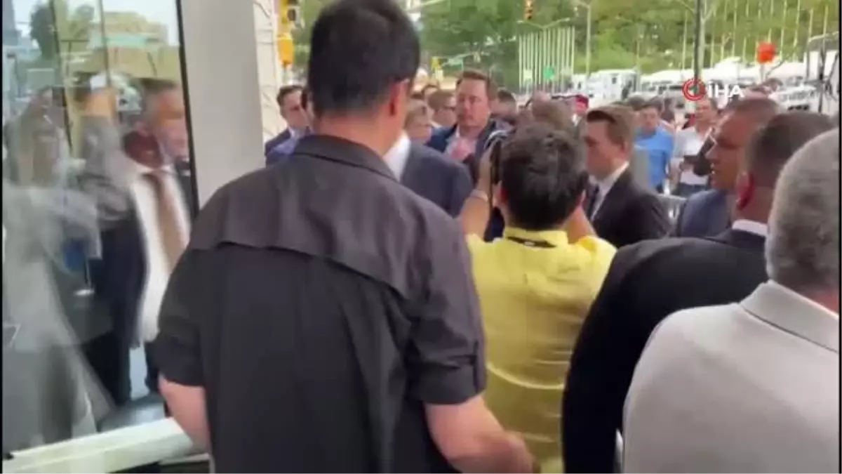 Elon Musk, Cumhurbaşkanı Erdoğan ile görüşmek üzere Türkevi\'ne geldi