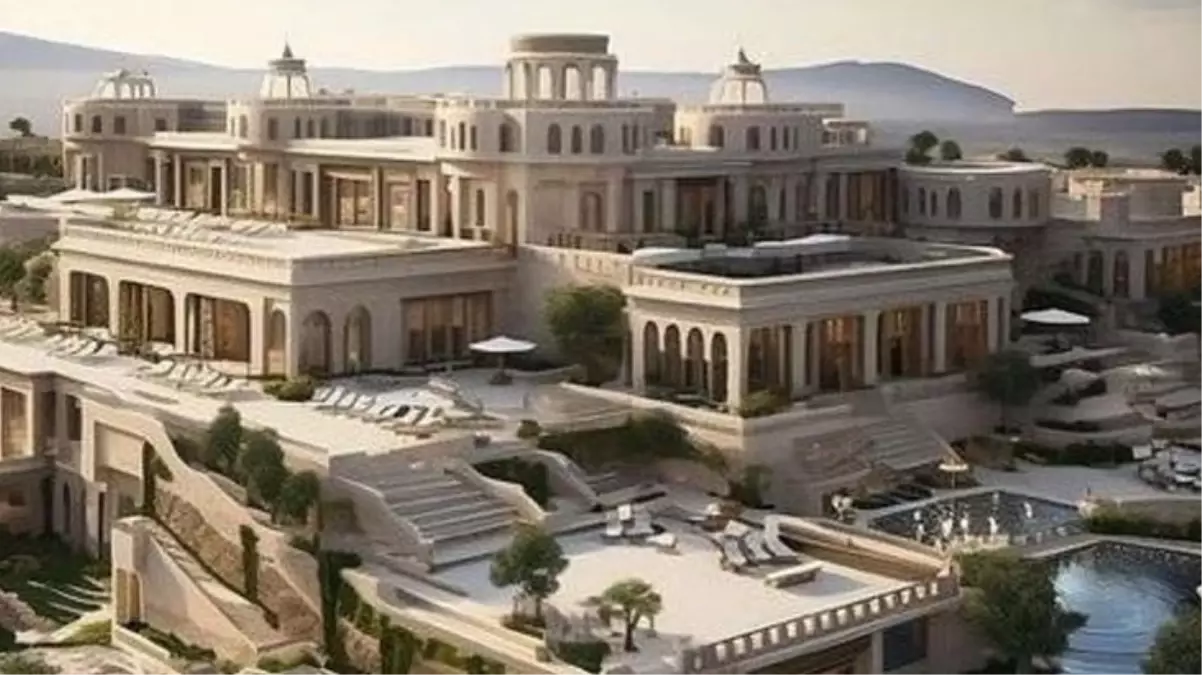 Görüntülerin Ronaldo\'nun Suudi Arabistan\'daki evini gösterdiği iddiası