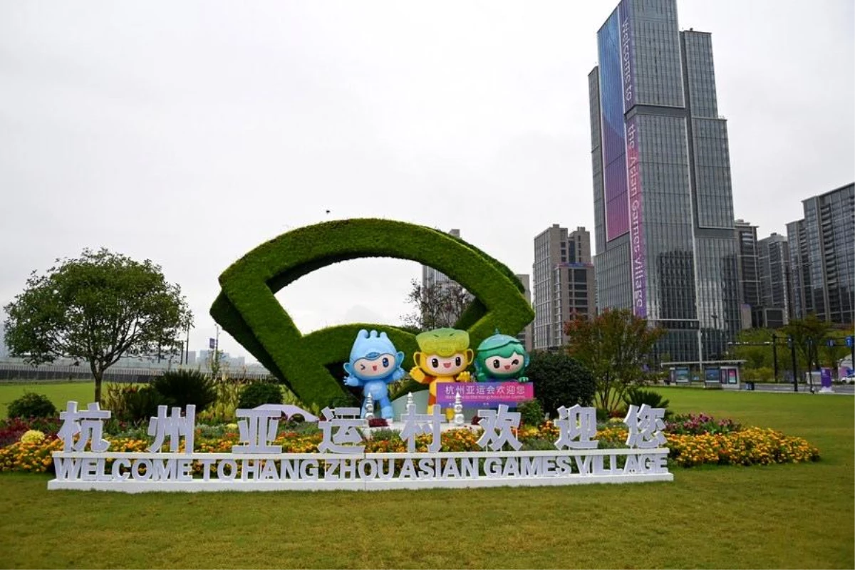 Hangzhou Asya Oyunları Köyü, katılımcılara rahat bir ev ortamı sunuyor