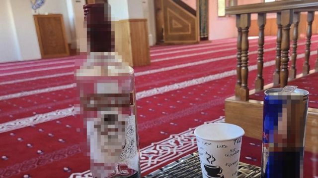 İstanbul'da camide alkol kullanan şüpheli ifade verdi