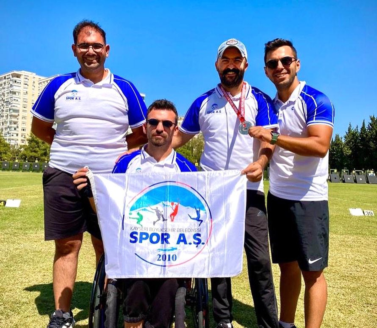 Kayserili Paralimpik Sporcu Kanan Babaoğlu Türkiye Şampiyonu Oldu