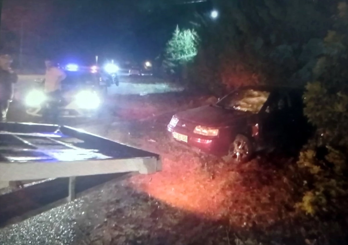 Kırıkkale\'de Otomobilin Yayaya Çarpması Sonucu Yaralılar