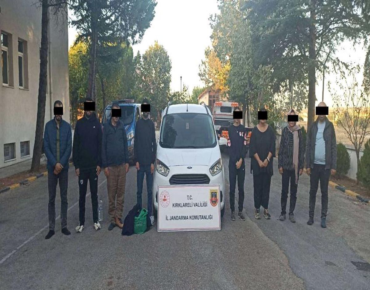 Kırklareli\'de Bin 971 Kaçak Göçmen Yakalandı