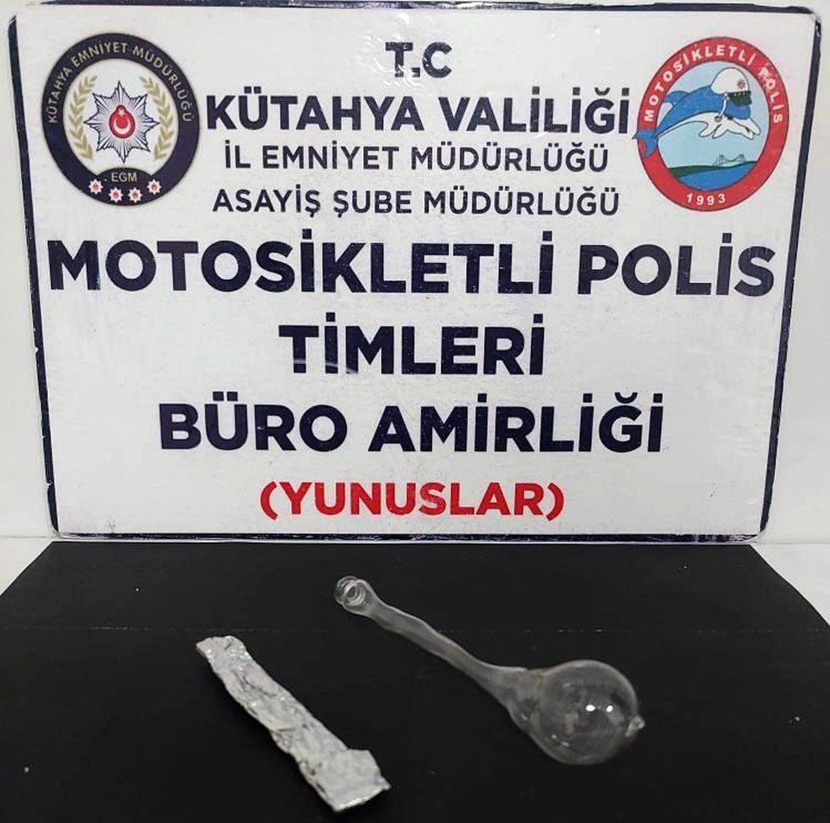 Kütahya\'da Motosikletli Polis Timlerince Uyuşturucu Operasyonu