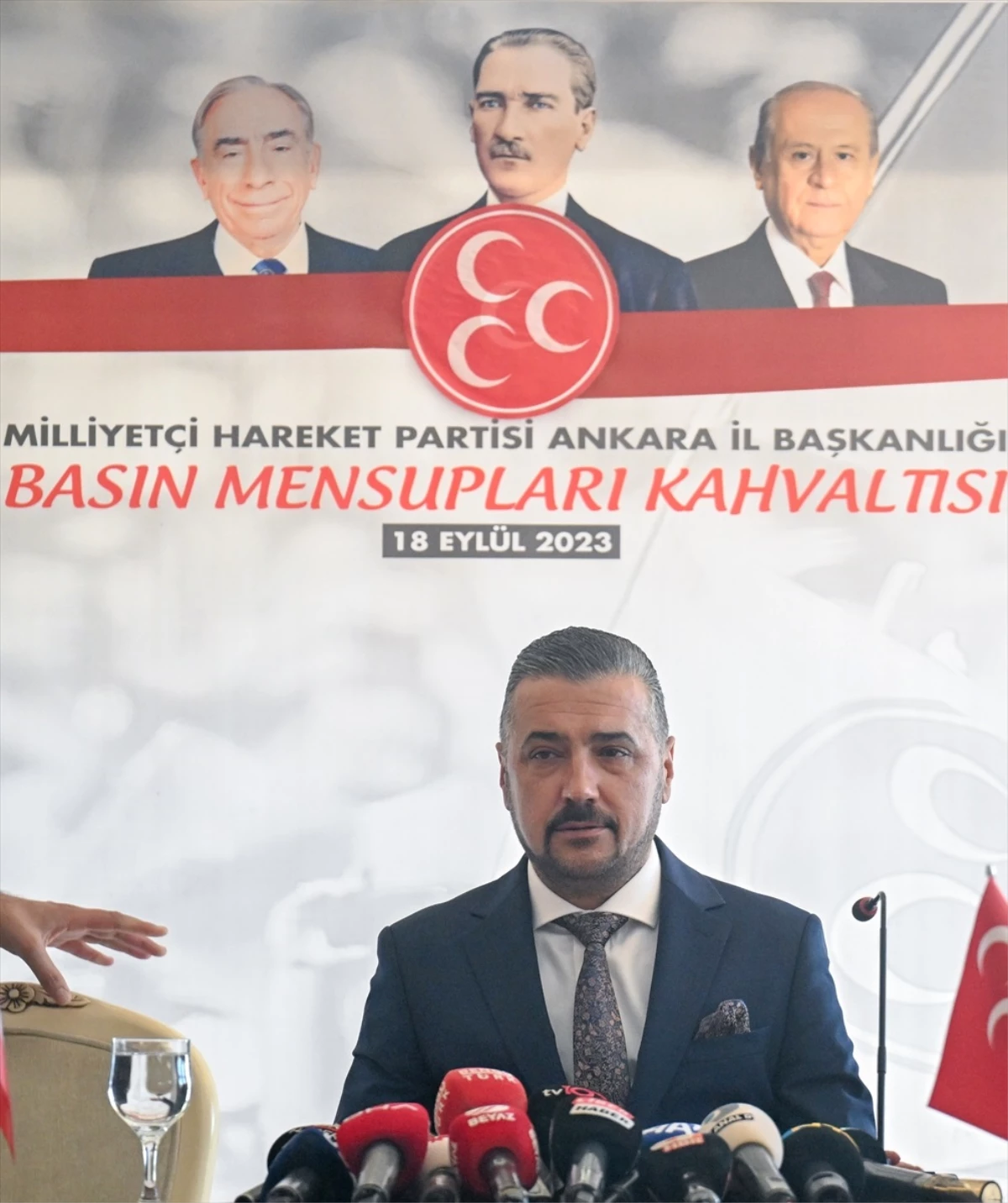 MHP Ankara İl Başkanı Alparslan Doğan: Muhalefet partilerinden istifa ederek MHP\'ye 30 bin üye kazandırdık