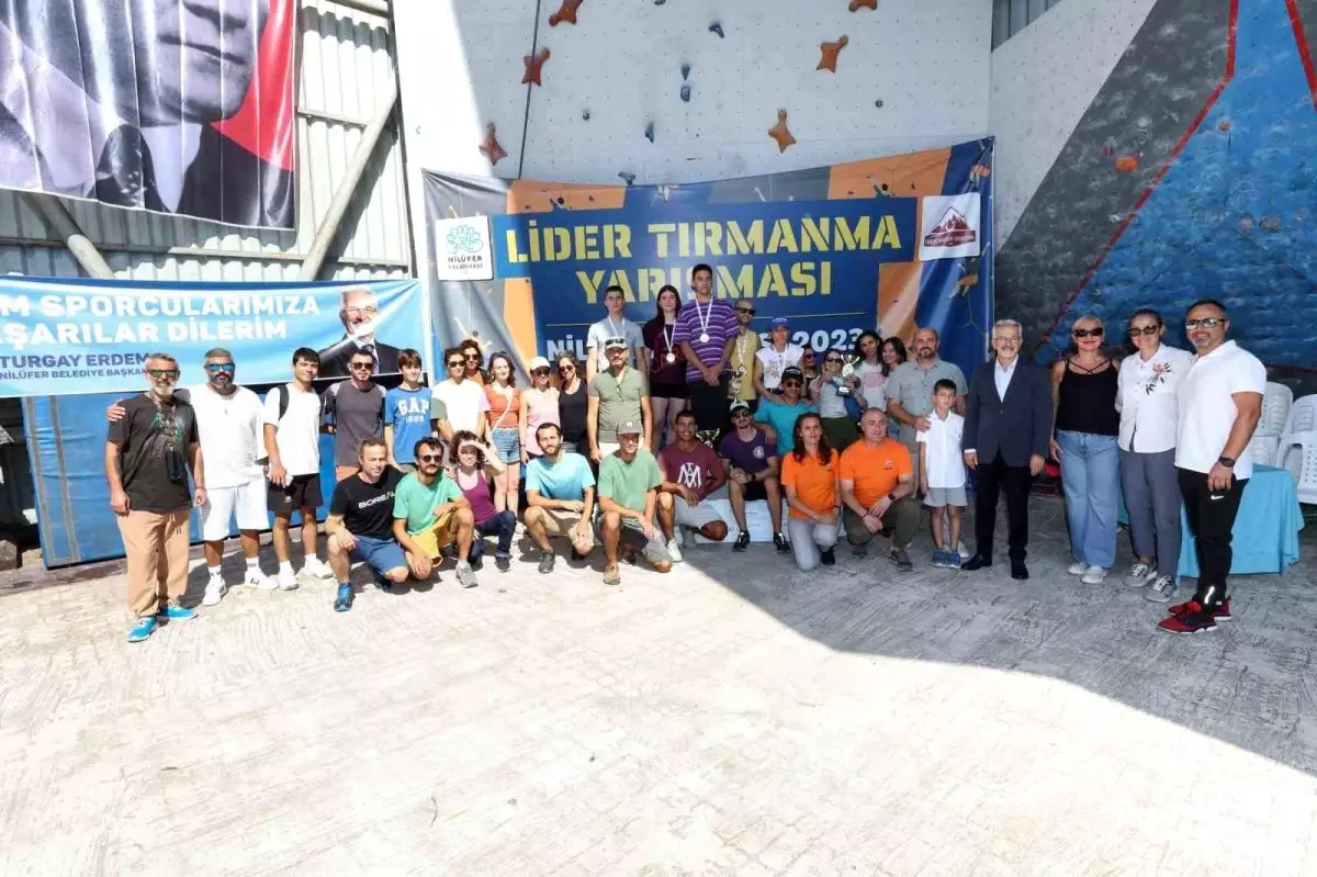 Nilüfer Belediyesi Lider Tırmanma Yarışı Sonuçlandı