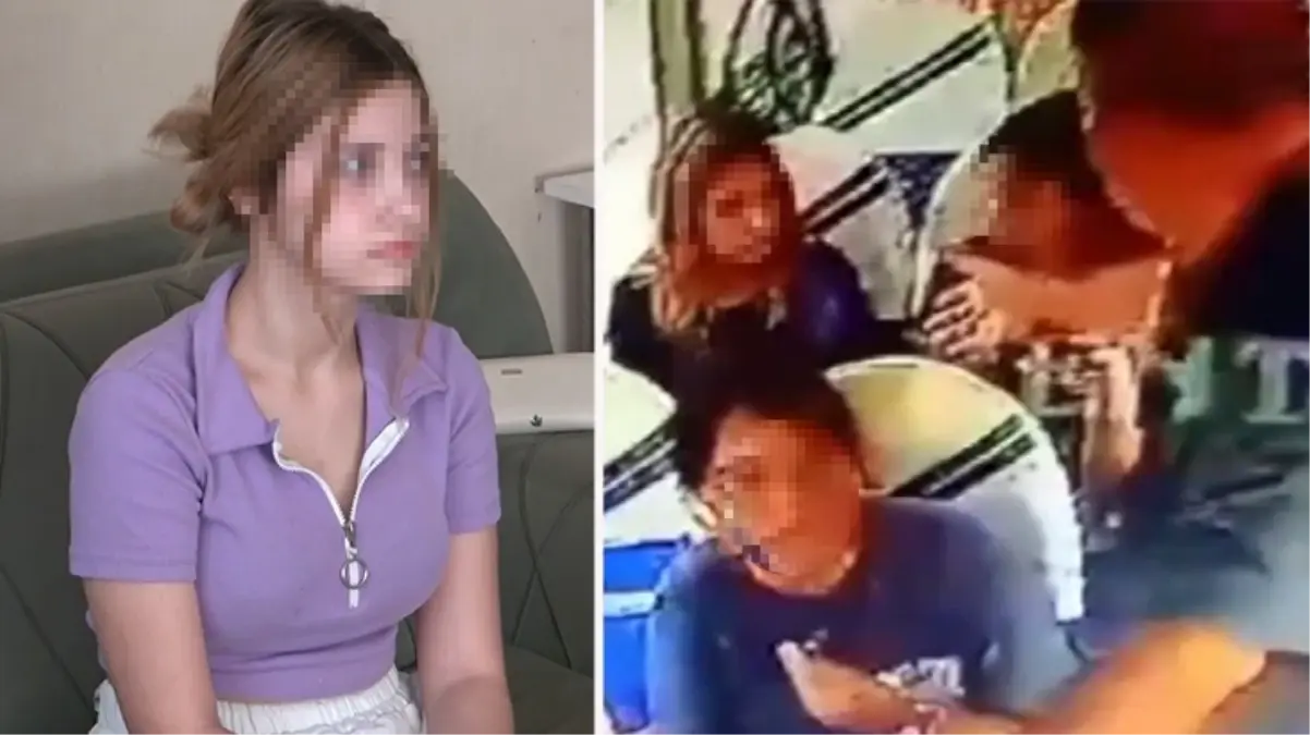 Ulaşım kartını okutmadığını iddia ettiği kız çocuğunun üzerine yürüyüp böyle hakaret etti