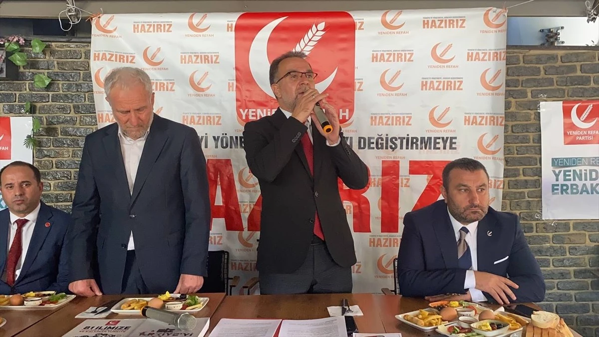 Yeniden Refah Partisi Genel Başkan Yardımcısı Nureddin Gül: Yükselişimizi engellemeye çalışıyorlar